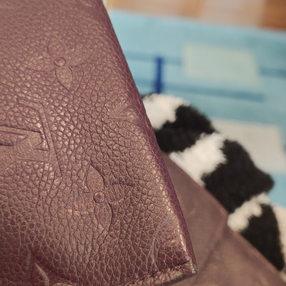 Louis Vuitton Dark Brown Embossed Wallet - Picture 13 of 14